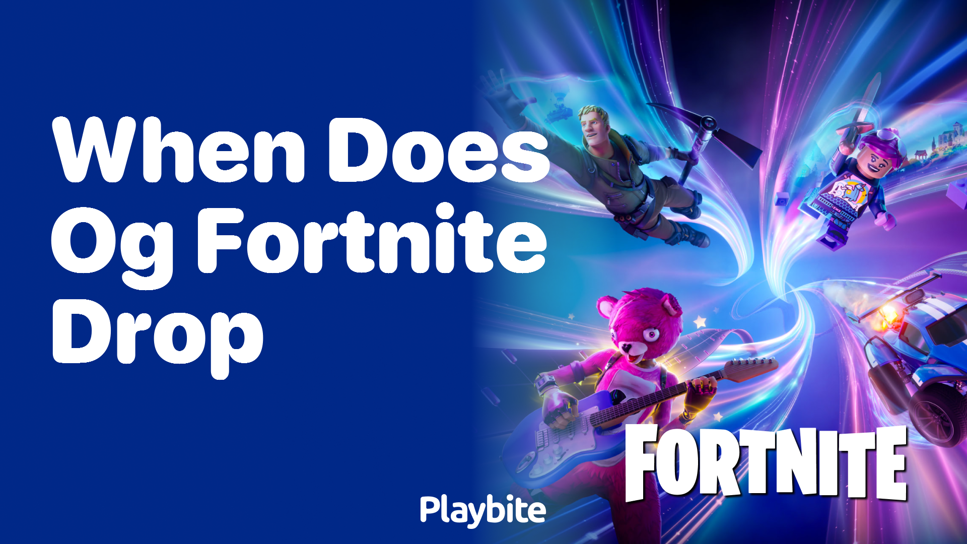 When Does OG Fortnite Drop Unpacking the Excitement Playbite