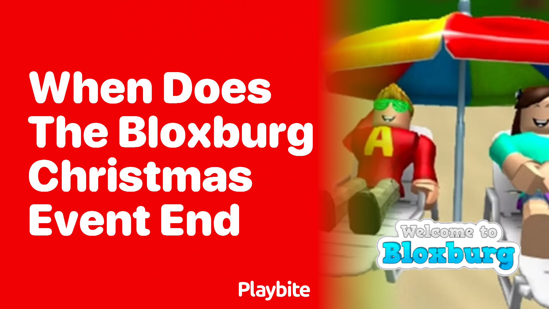 When Does the Bloxburg Christmas Event End?