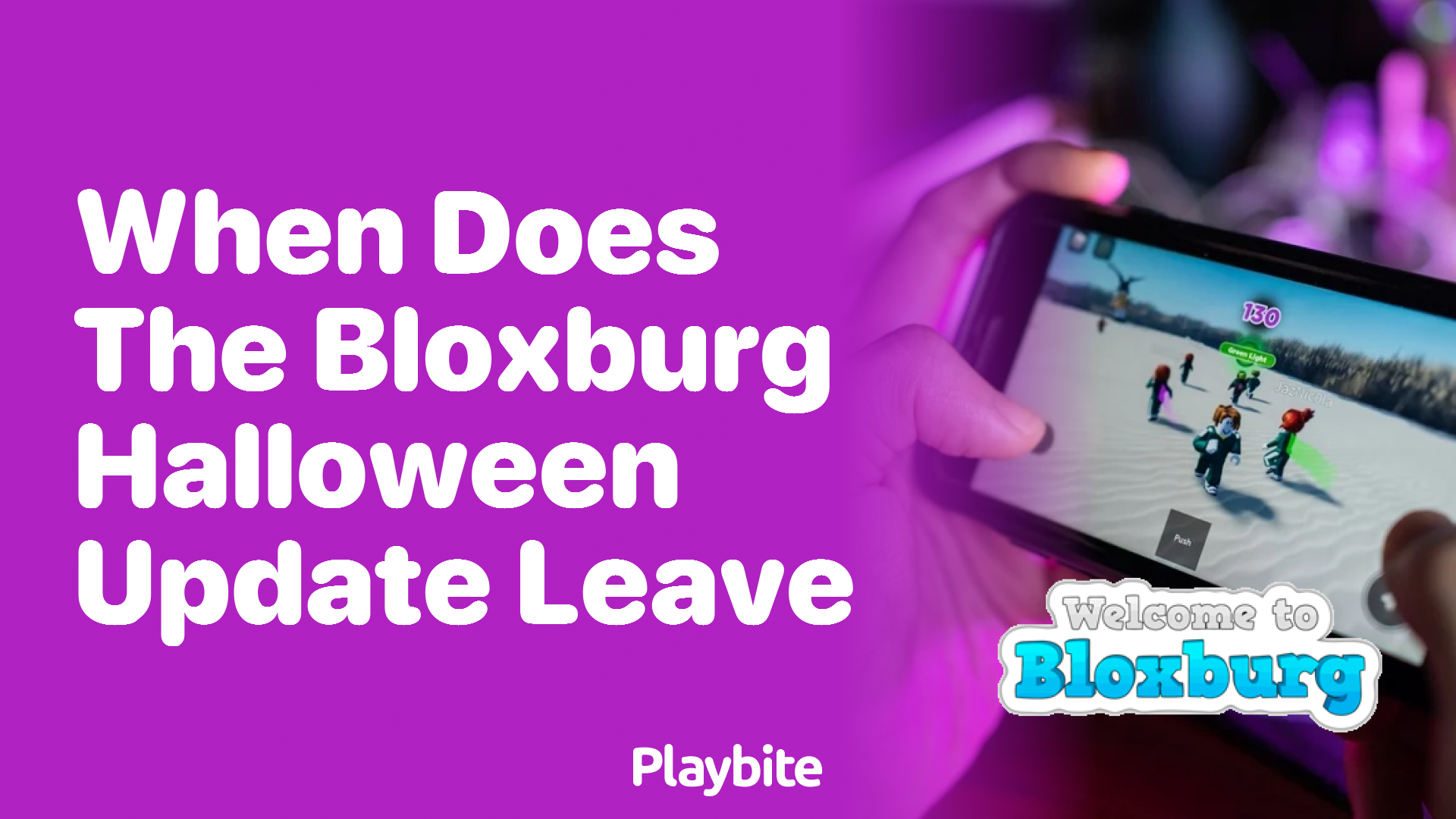 When Does the Bloxburg Halloween Update Leave?