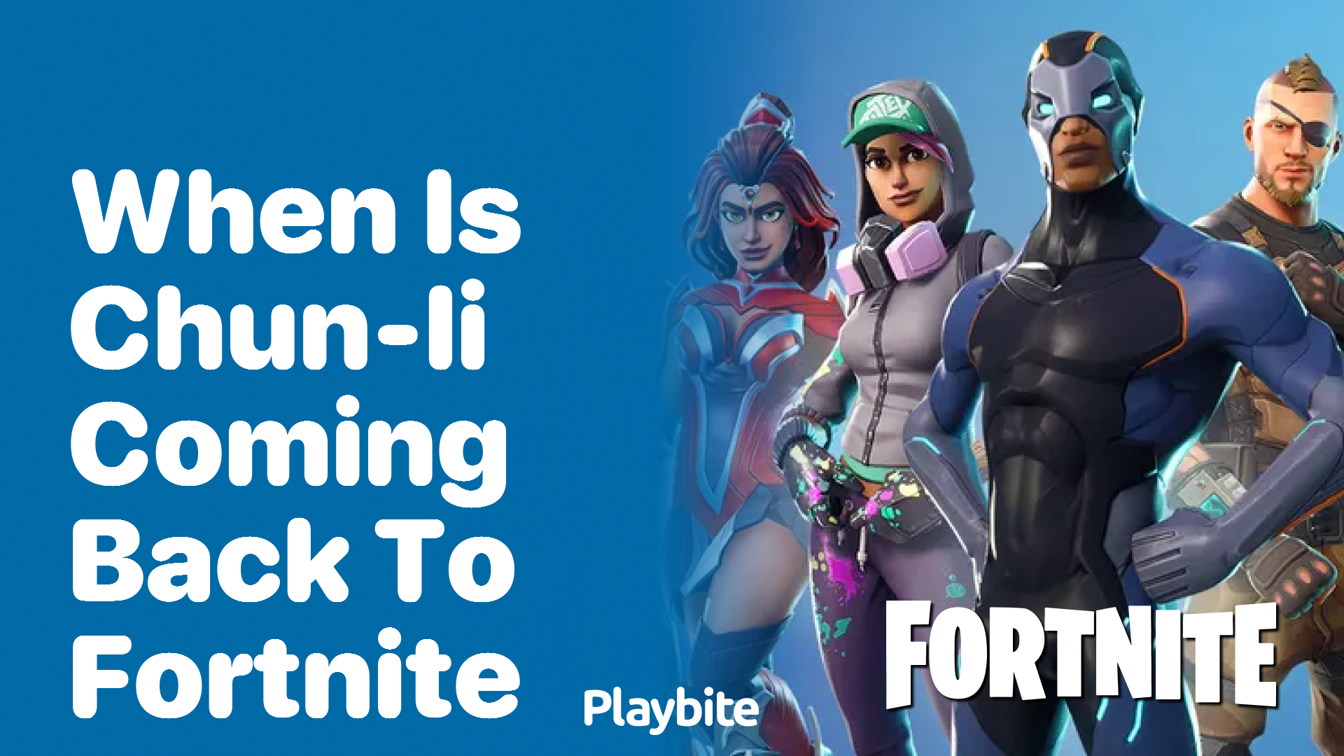 When is Chun-Li Coming Back to Fortnite? - Playbite