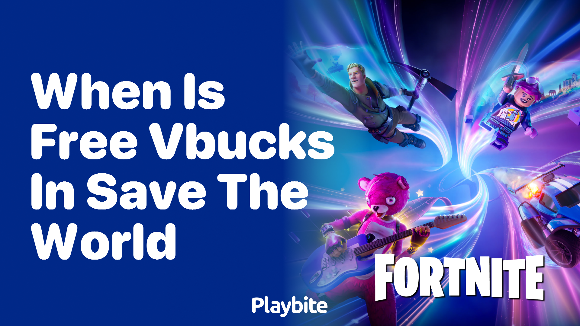 When Can You Get Free V-Bucks in Save the World?