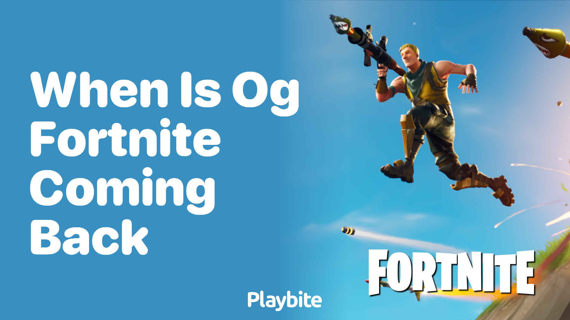 When is OG Fortnite Coming Back? Get the Scoop Here!