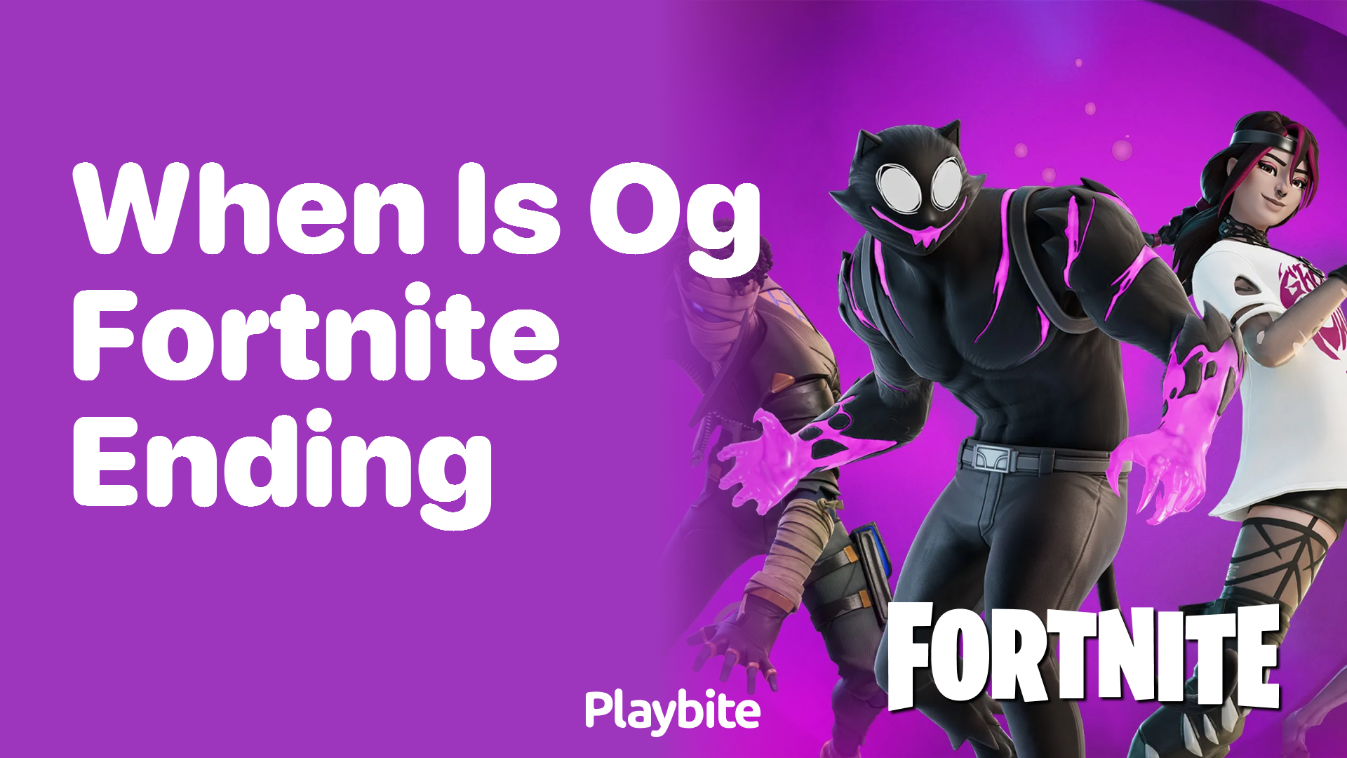 When is OG Fortnite Ending?