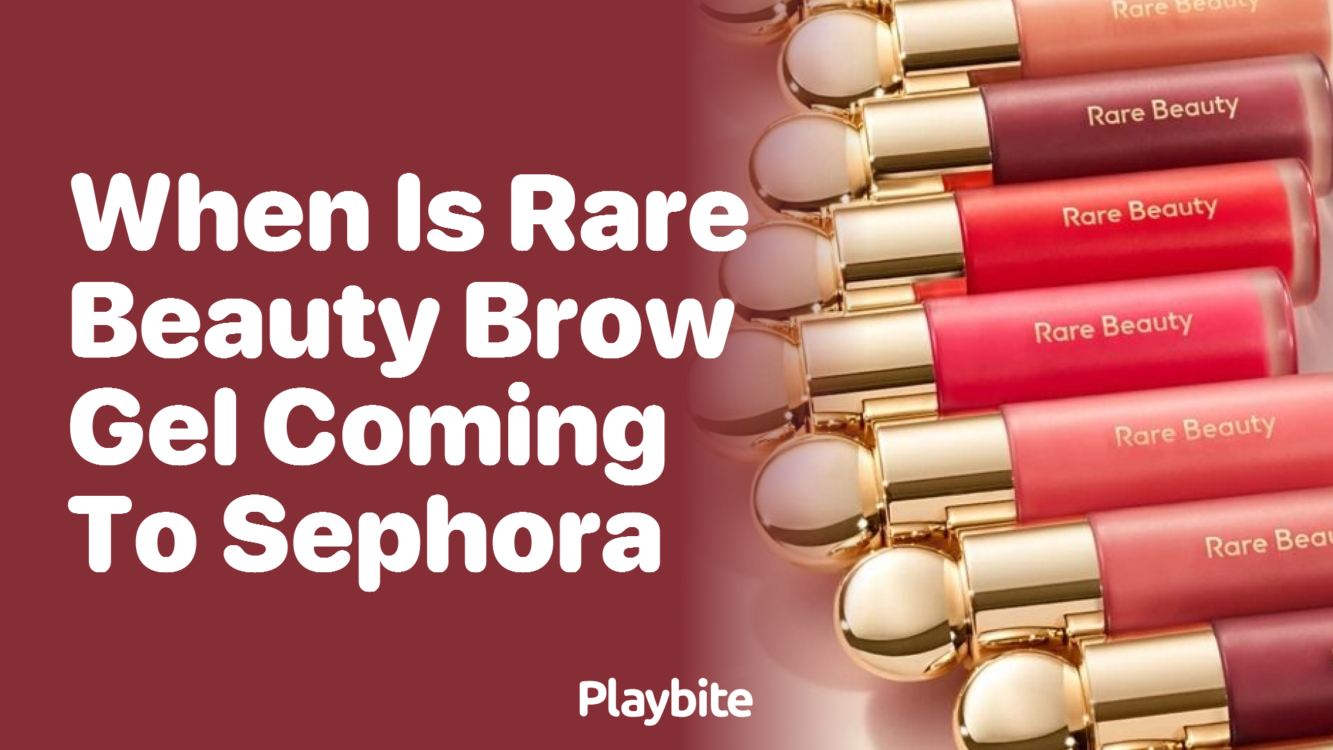 When Is Rare Beauty Brow Gel Coming to Sephora?