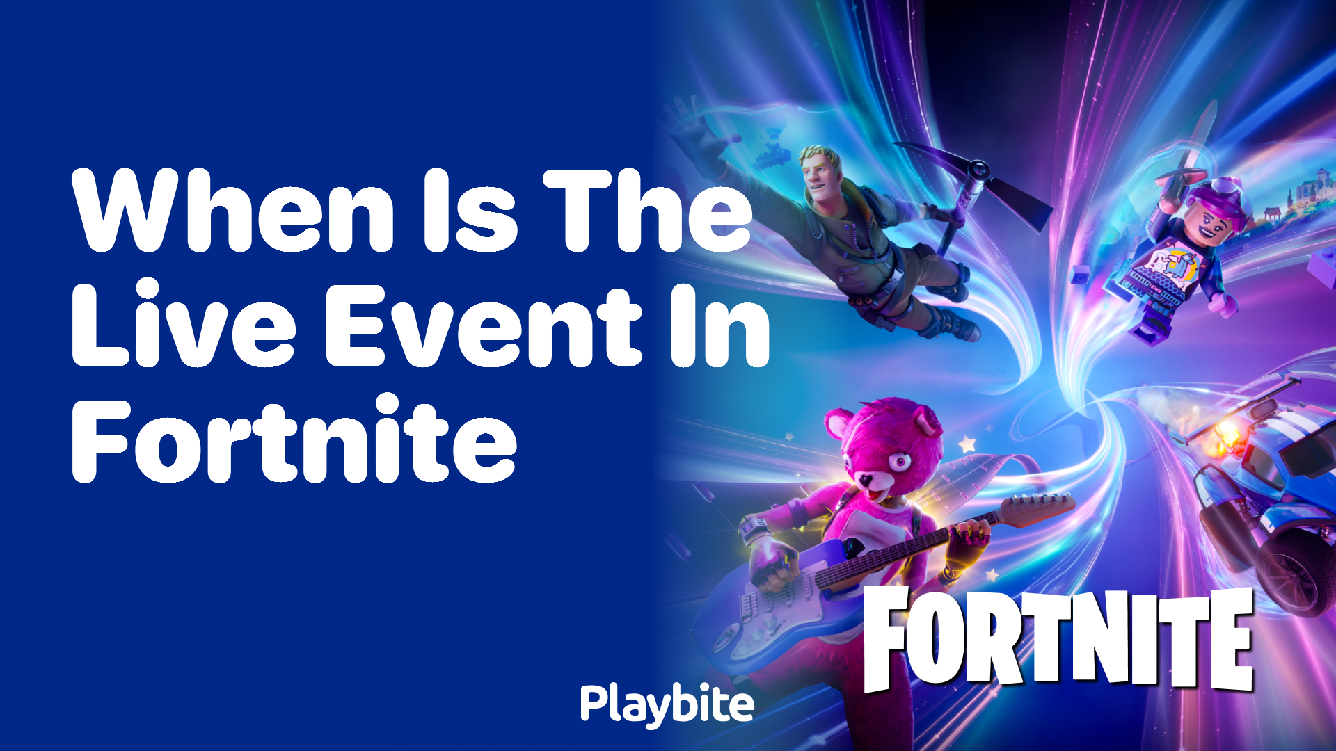 When Is the Live Event in Fortnite Happening?