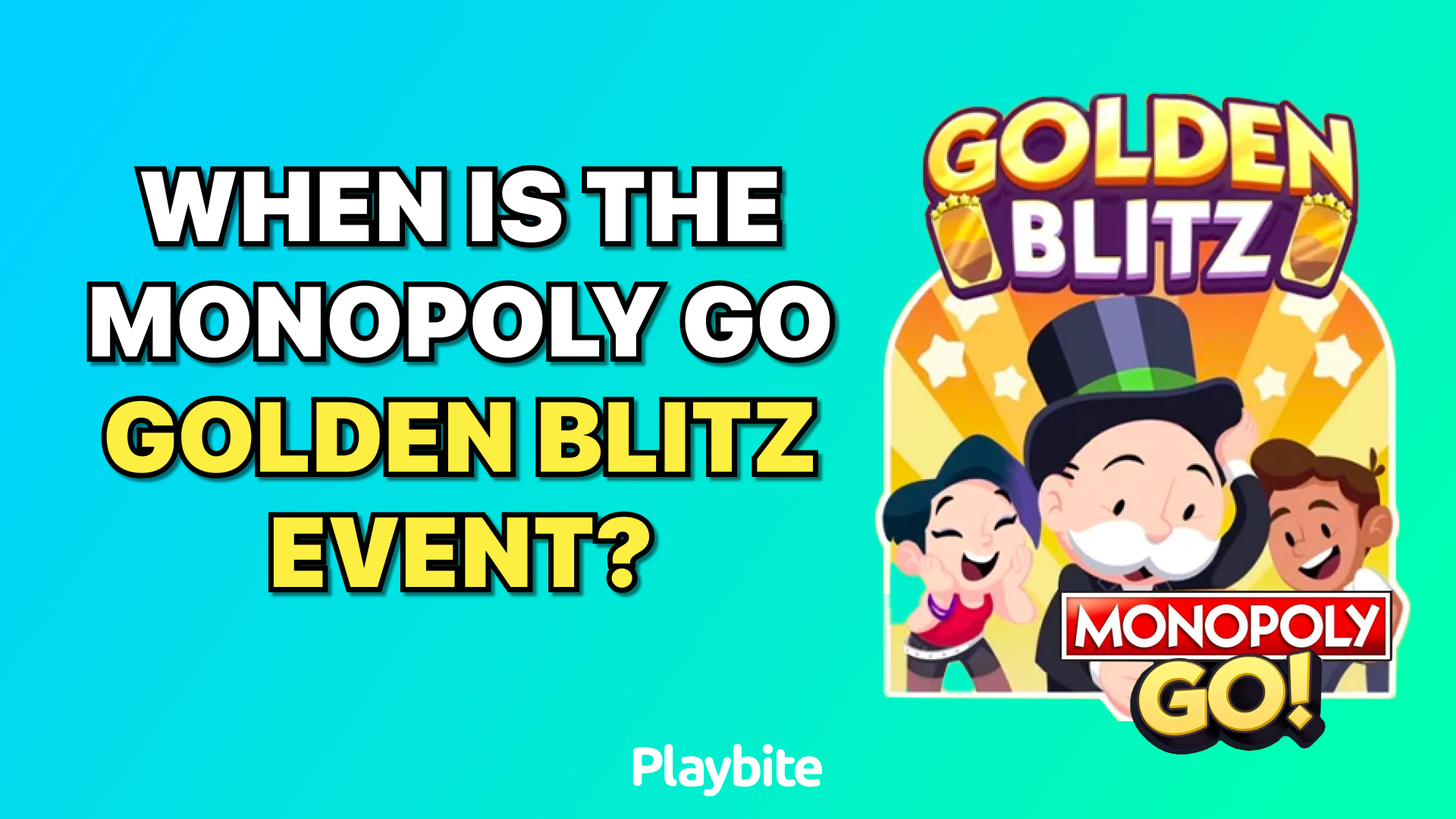 When is the Monopoly Go Golden Blitz Event?