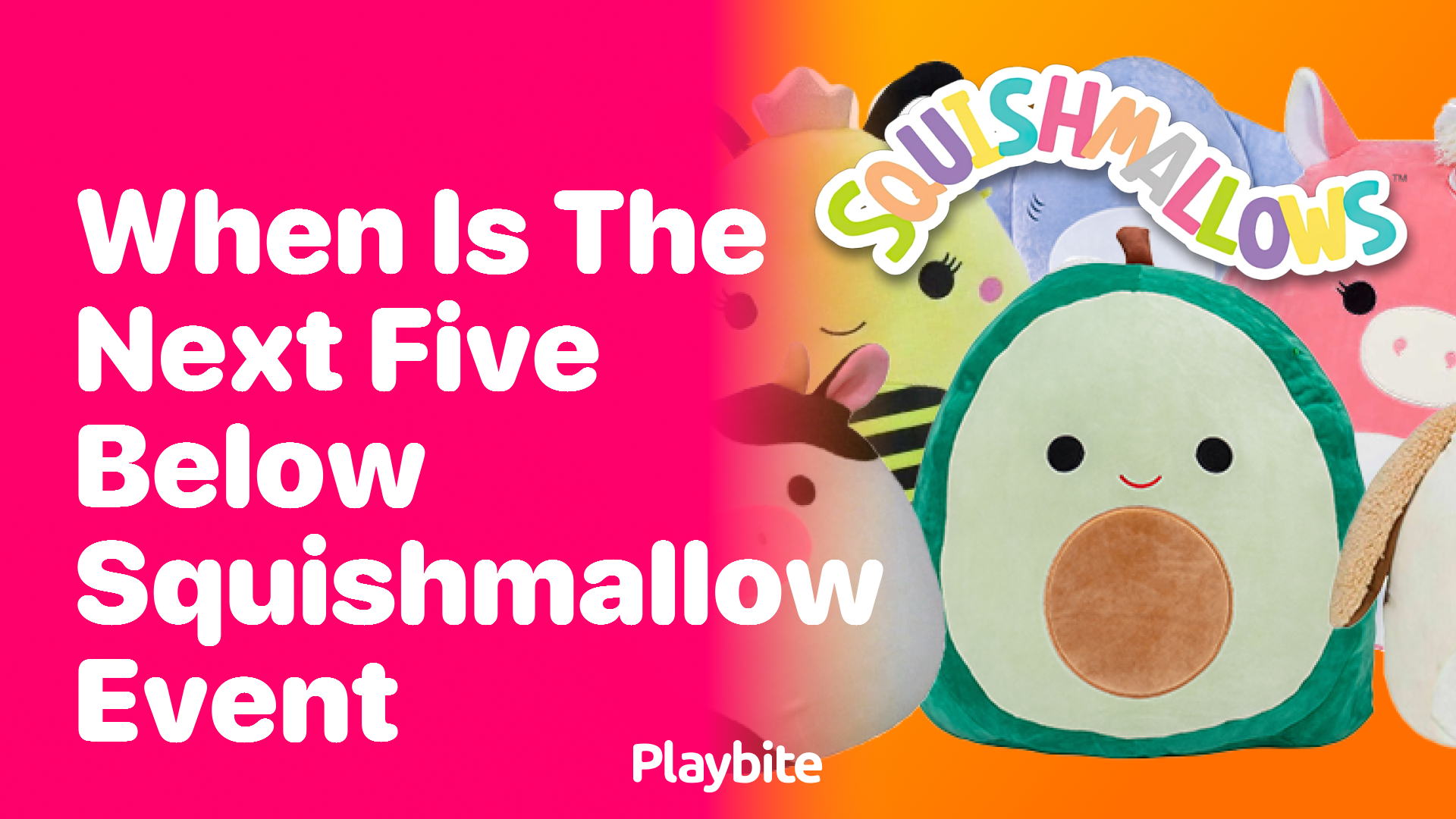 When Is the Next Five Below Squishmallow Event?