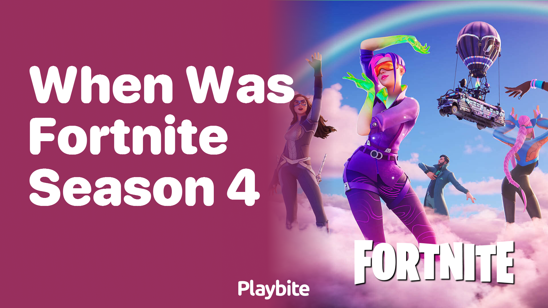 When Was Fortnite Season 4? Dive Into The Game&#8217;s History!