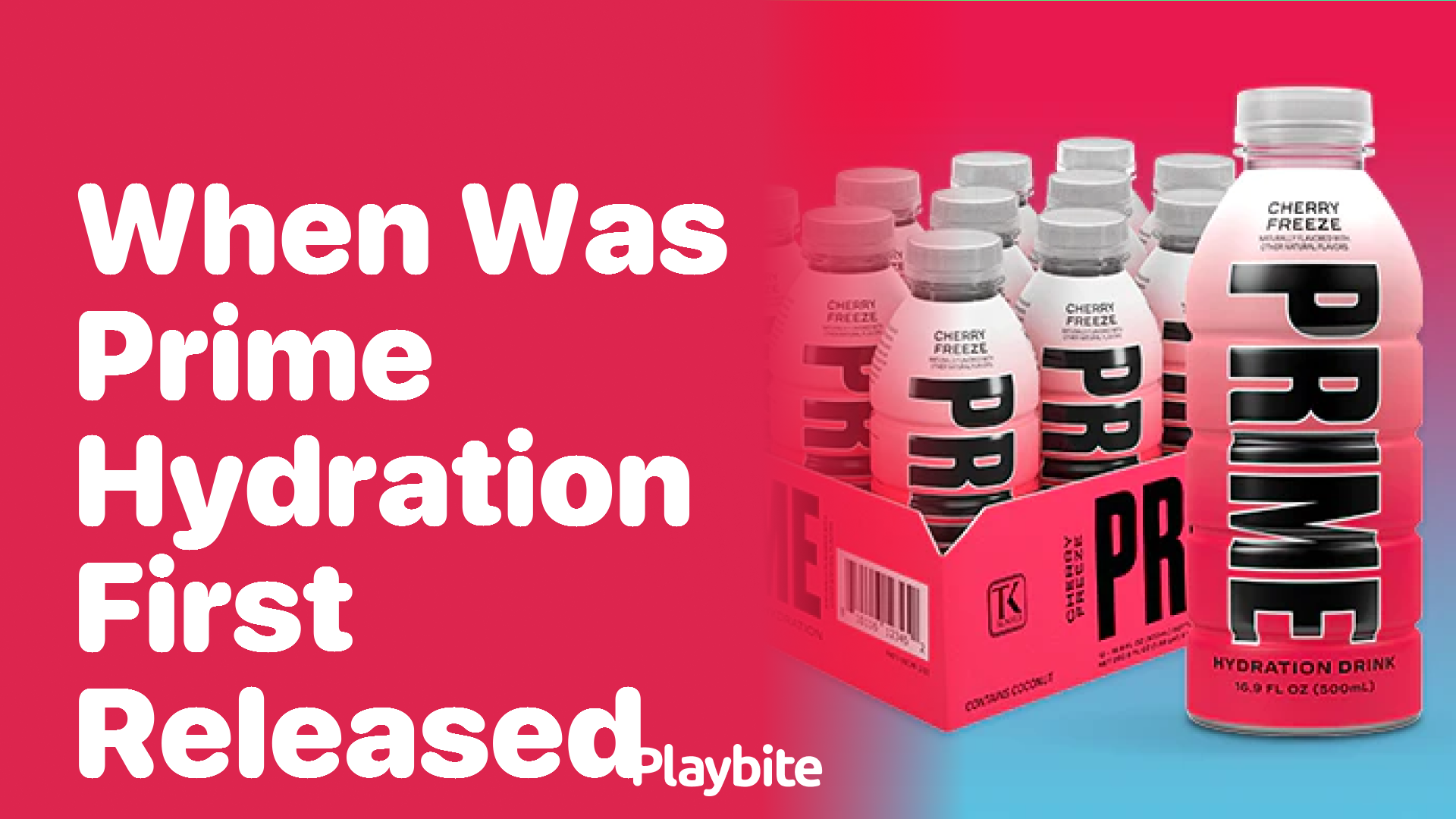 When Was Prime Hydration First Released?