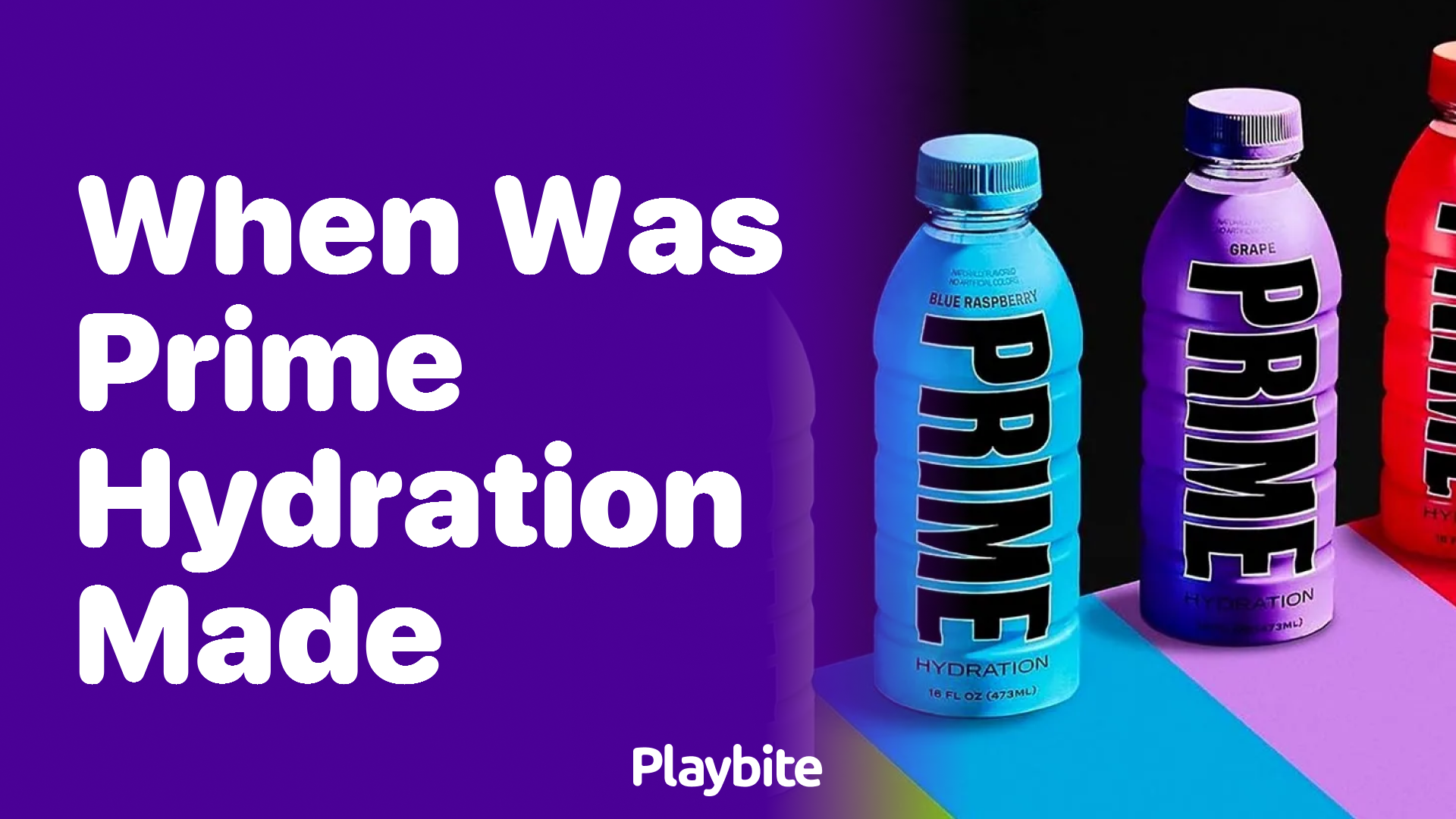 When Was Prime Hydration Made? Unveiling the Launch Date