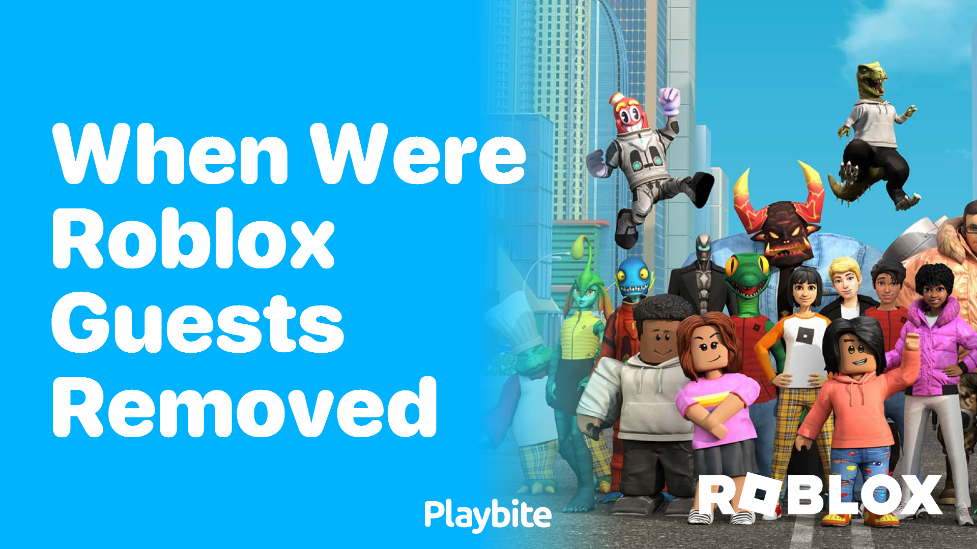 When Were Roblox Guests Removed? - Playbite