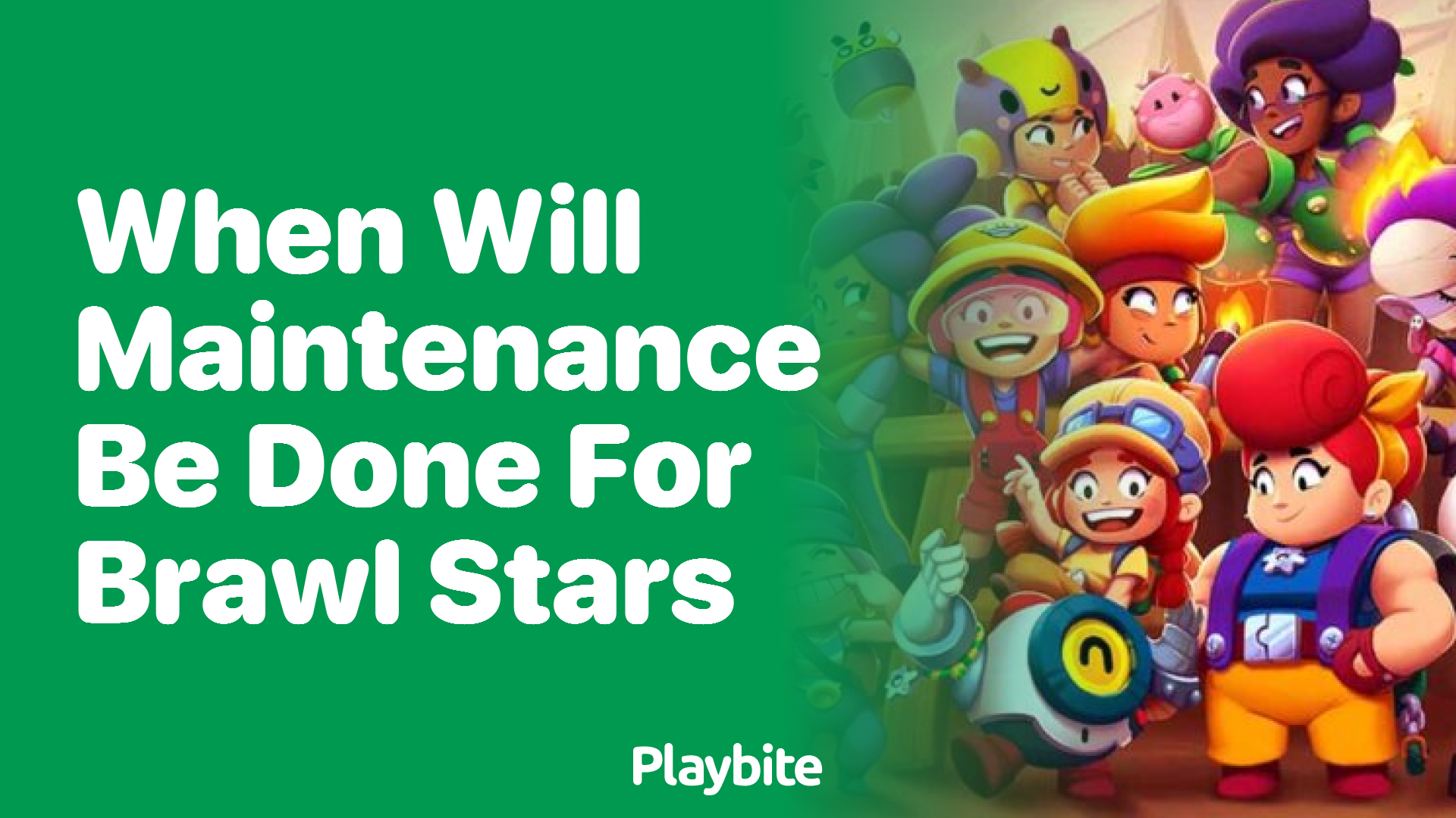 When Will Maintenance Be Done for Brawl Stars?