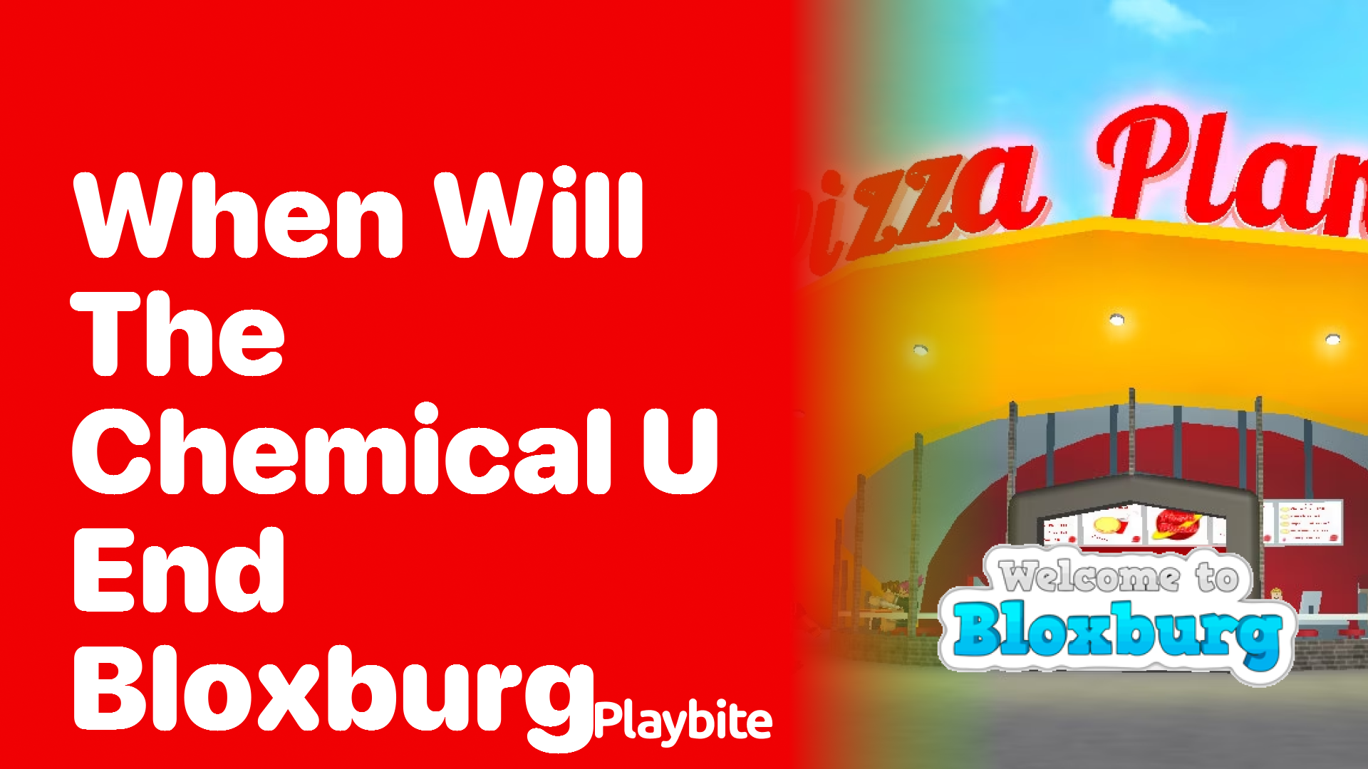 When Will the Chemical U Event End in Bloxburg?