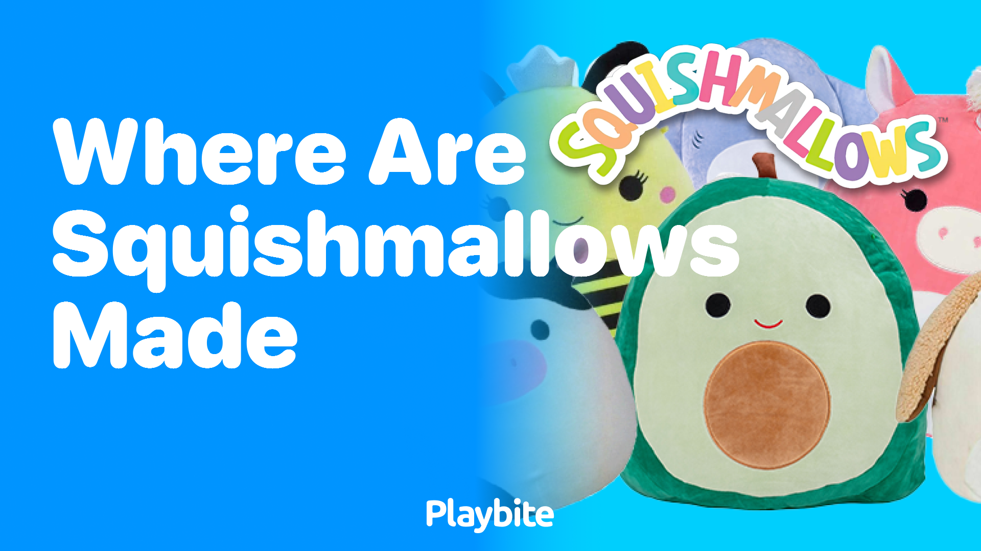 Where Are Squishmallows Made? Unveiling Their Origins