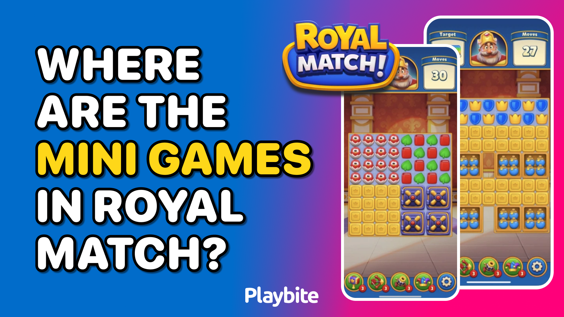 Where Are the Mini Games in Royal Match?