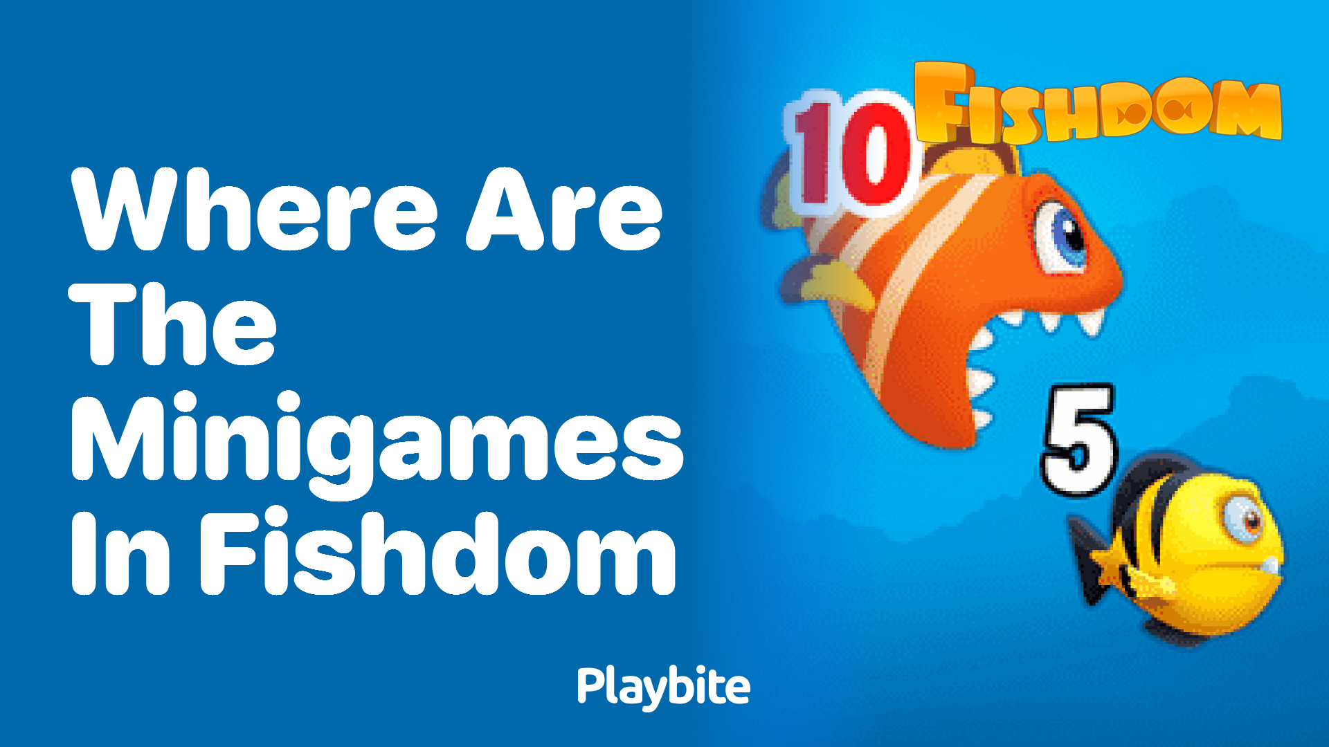 Where Are the Minigames in Fishdom? Find Them Easily!