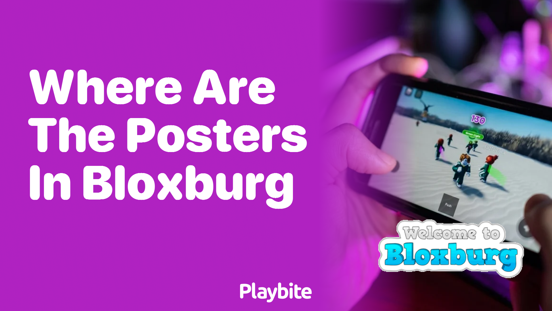 Where Can You Find Posters in Bloxburg?