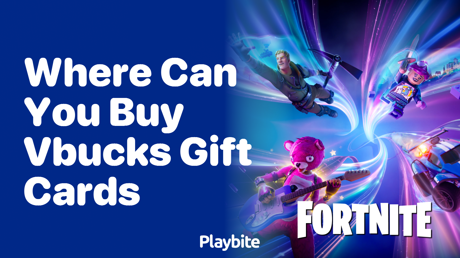 Where Can You Buy V-Bucks Gift Cards for Fortnite?