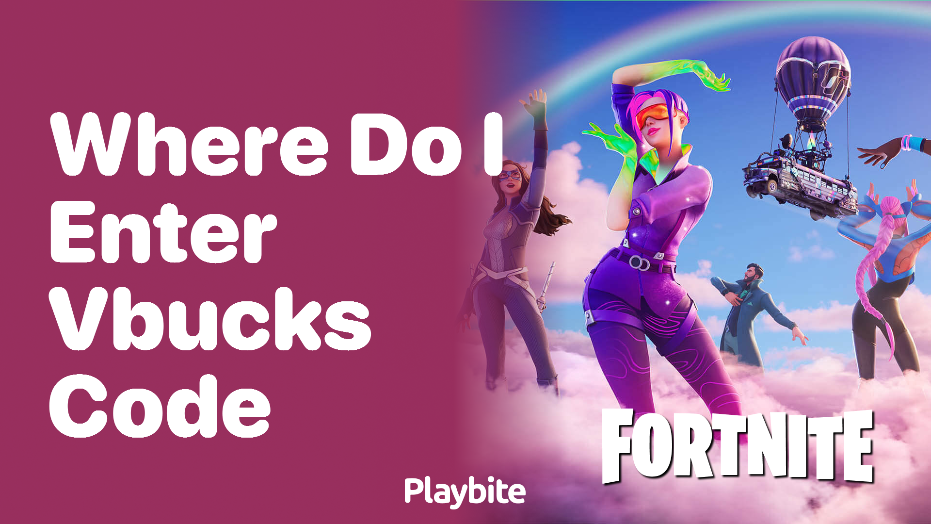 Where Do I Enter My V-Bucks Code in Fortnite?