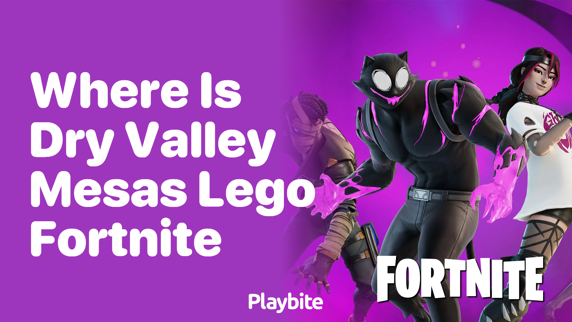 Where Is Dry Valley Mesas in Lego Fortnite?