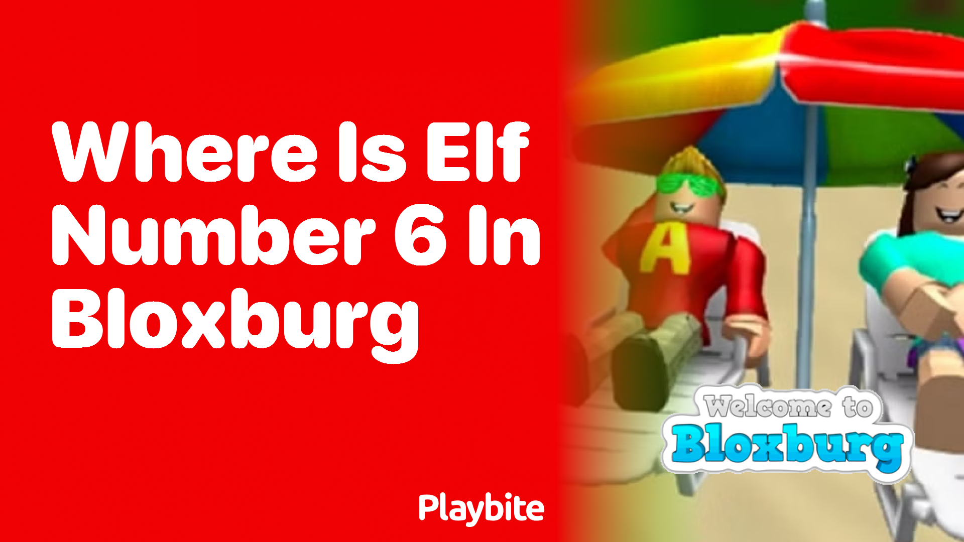 Where is Elf Number 6 in Bloxburg?