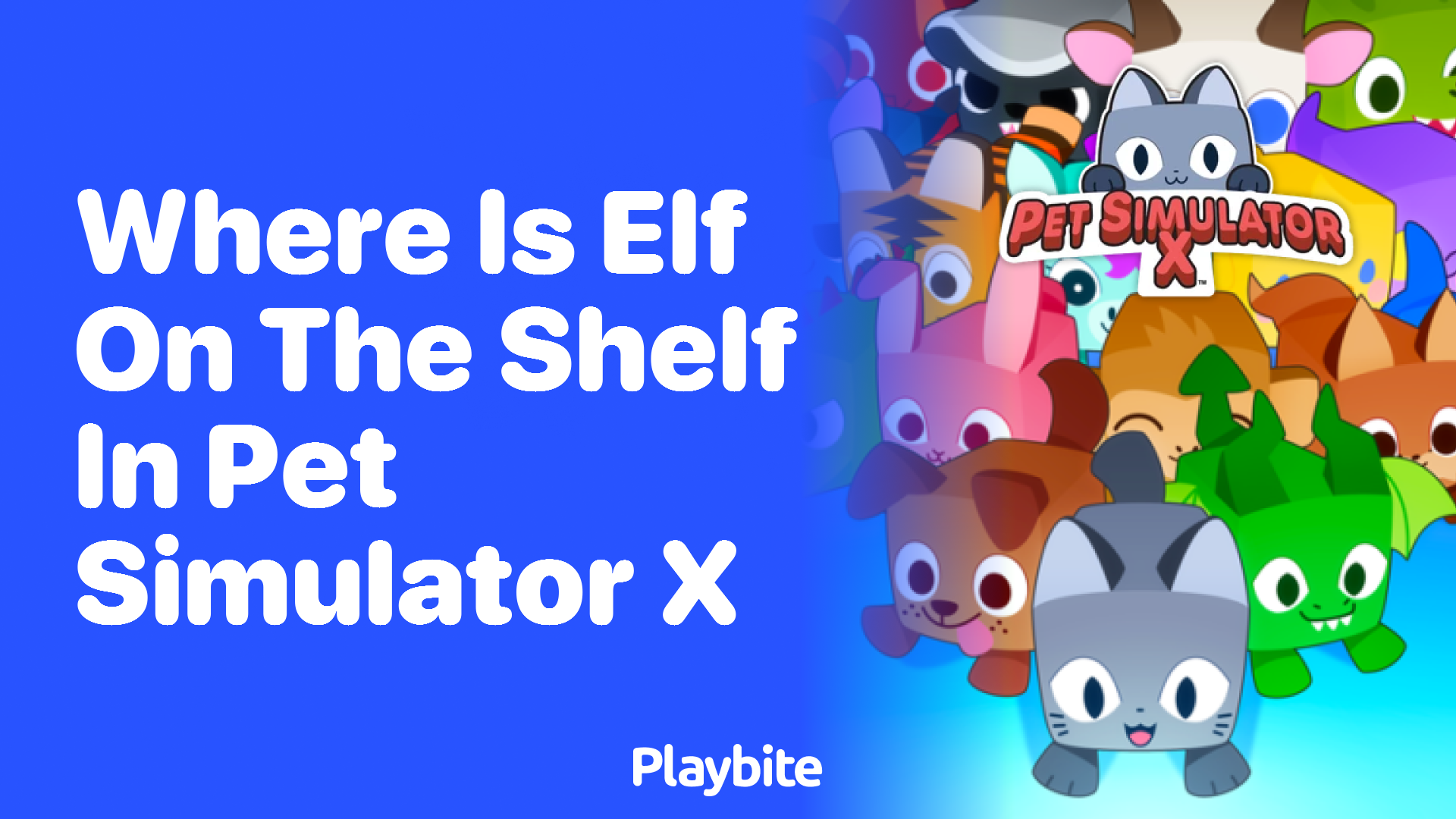 Where Is Elf on the Shelf in Pet Simulator X?