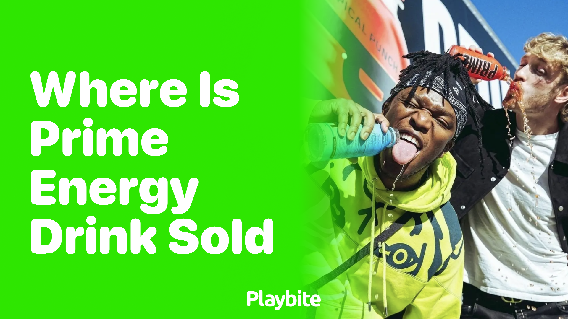 Where is Prime Energy Drink Sold? Unveiling the Hotspots