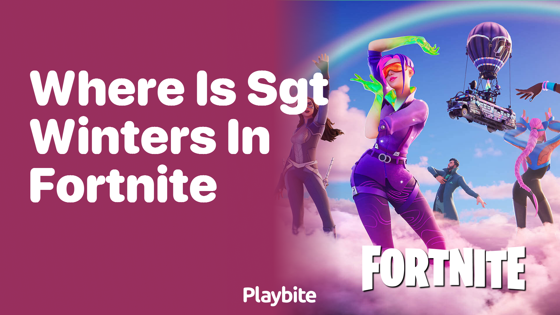 Where is Sgt. Winter in Fortnite? - Playbite