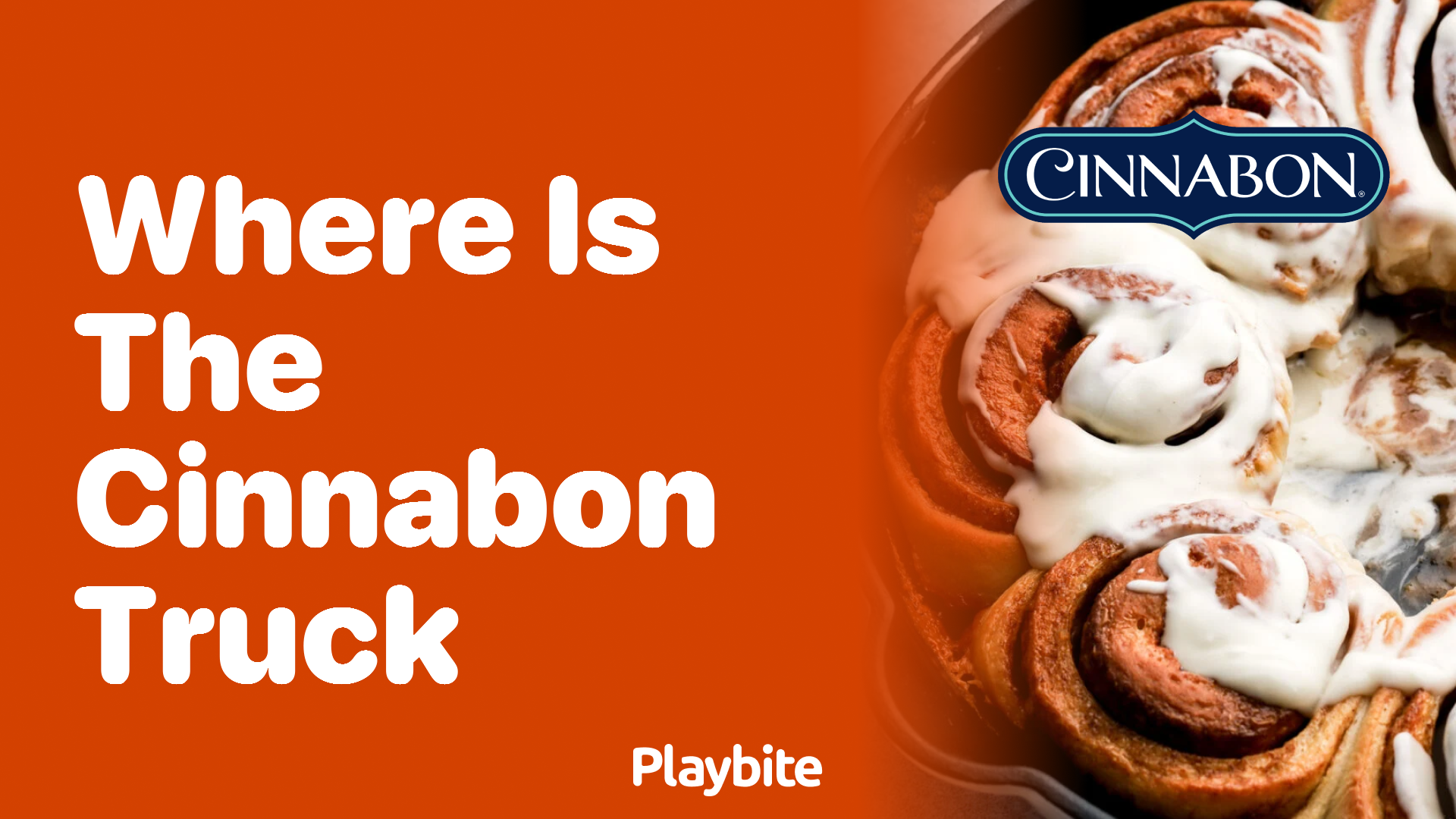 Where Is the Cinnabon Truck?