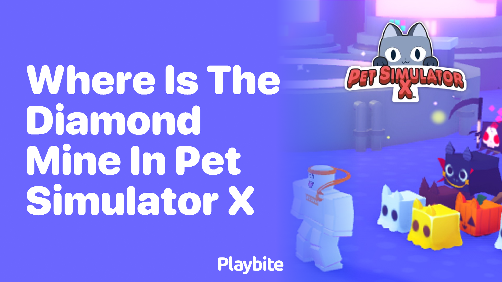 Where is the Diamond Mine in Pet Simulator X?