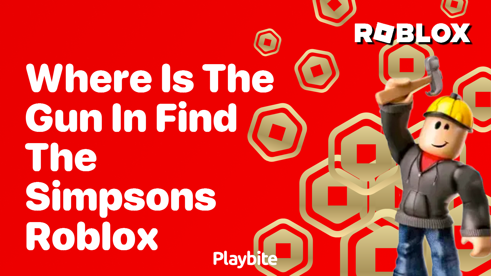 Where Is the Gun in Find the Simpsons Roblox? - Playbite