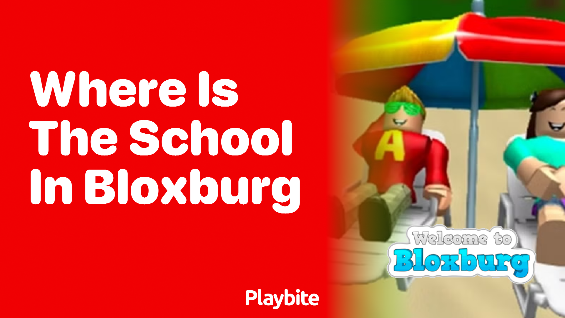 Where Is the School in Bloxburg?