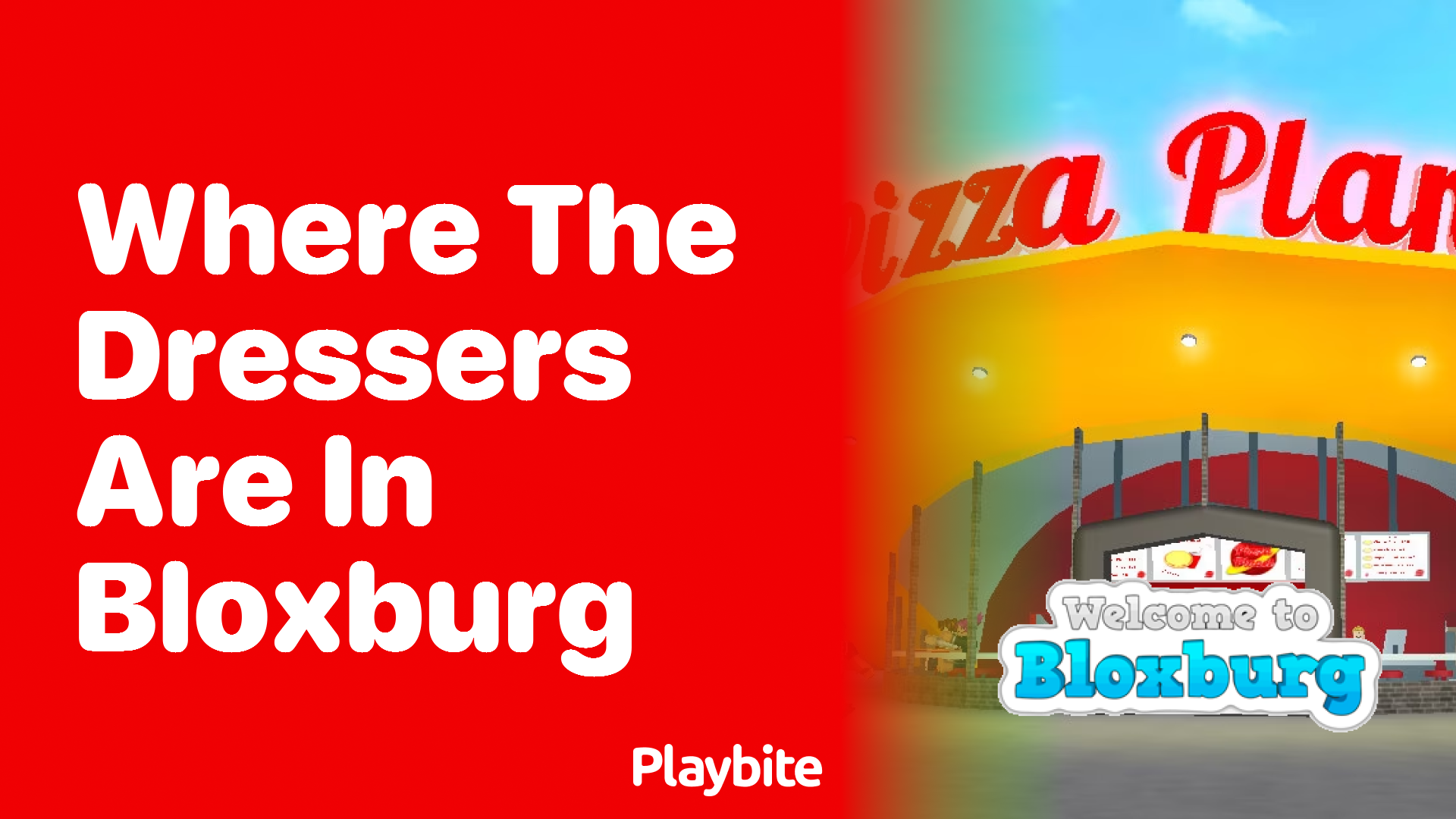 Where are the Dressers in Bloxburg?