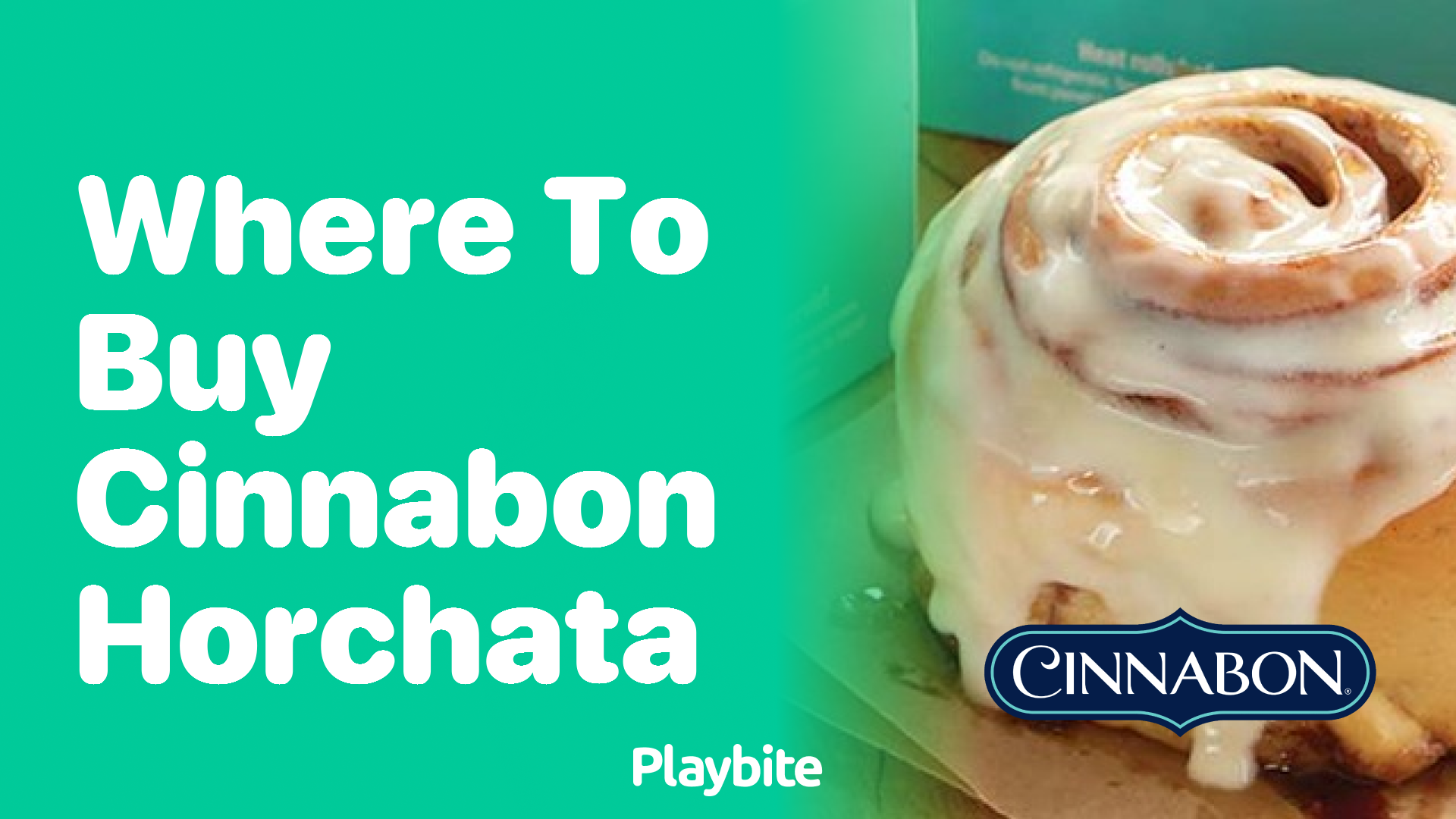 Where to Buy Cinnabon Horchata