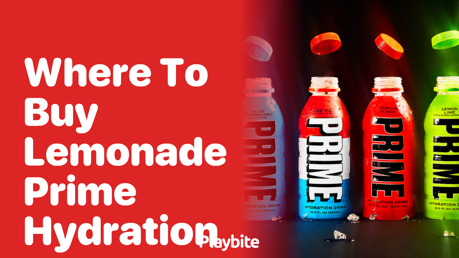 Where to Buy Lemonade Prime Hydration?