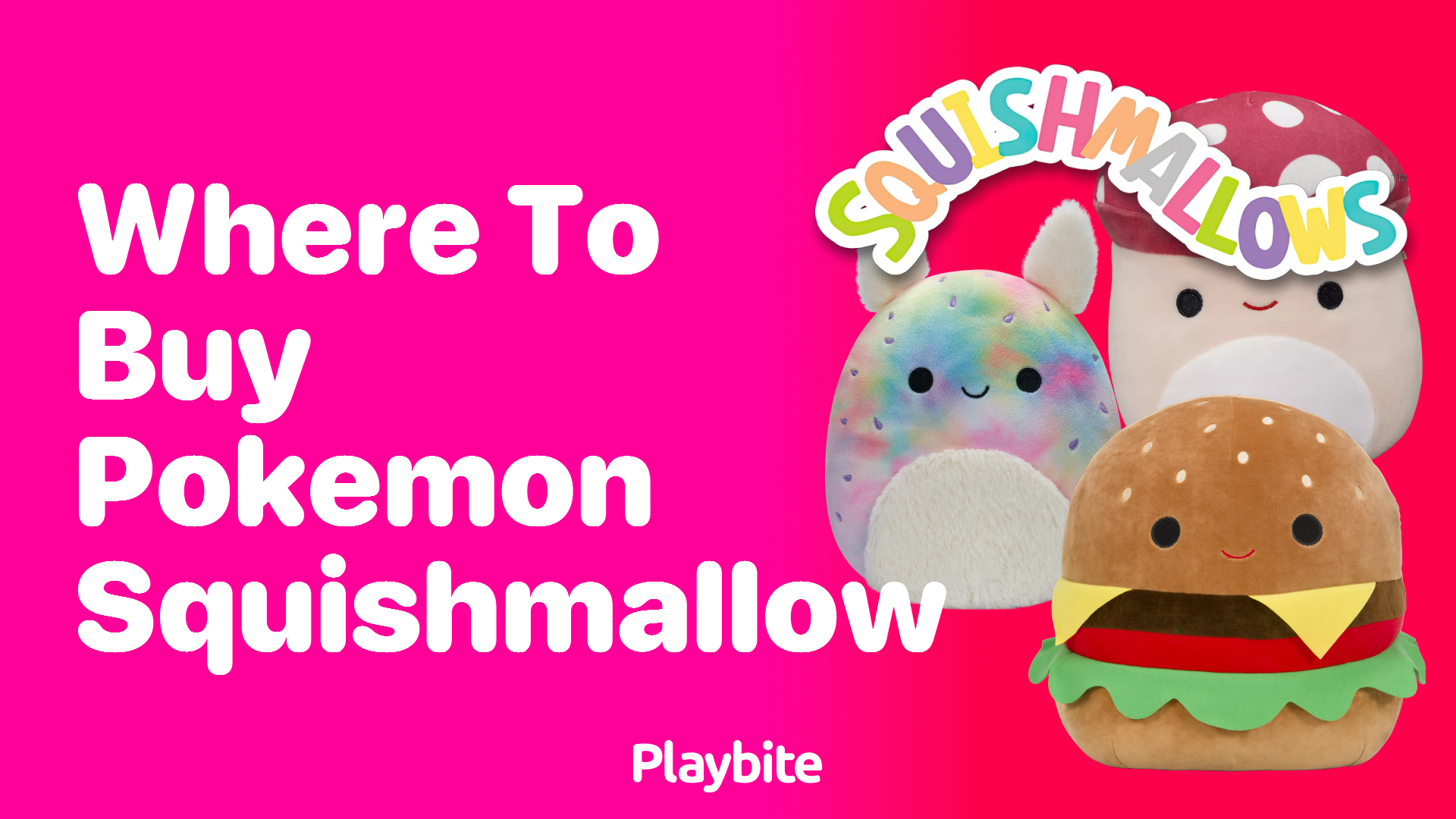 Where to Buy Pokemon Squishmallows