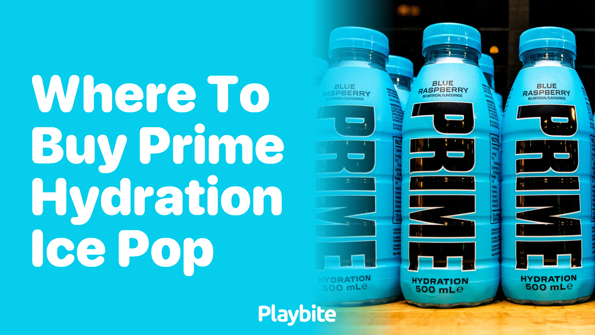 Where to Buy Prime Hydration Ice Pop