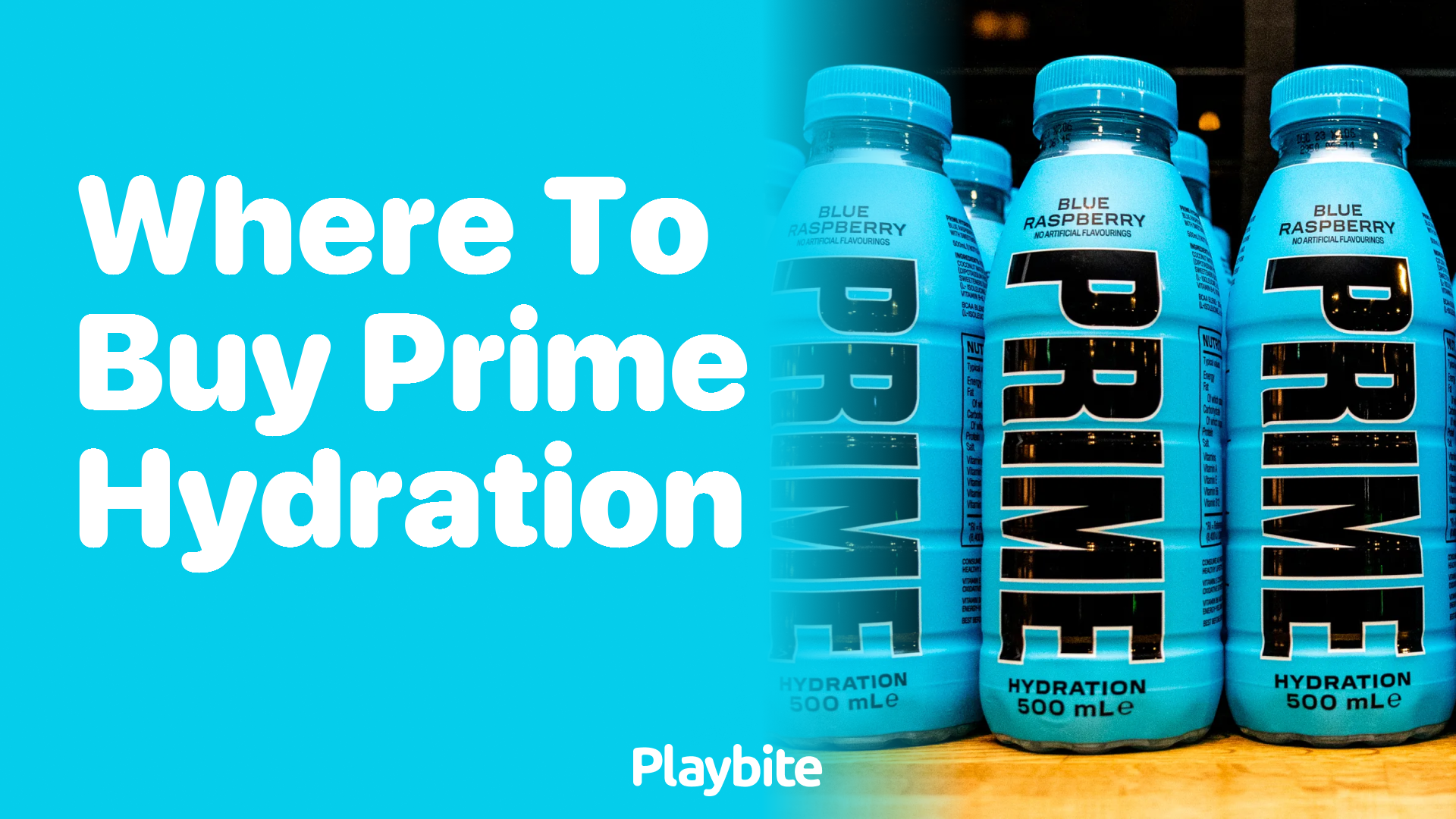 Where to Buy PRIME Hydration