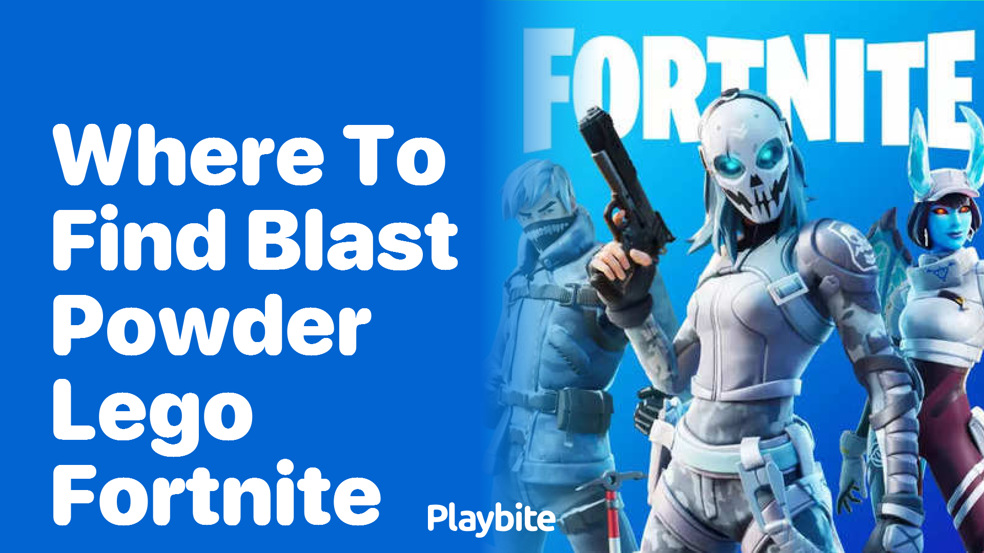 Where to Find Blast Powder in LEGO Fortnite