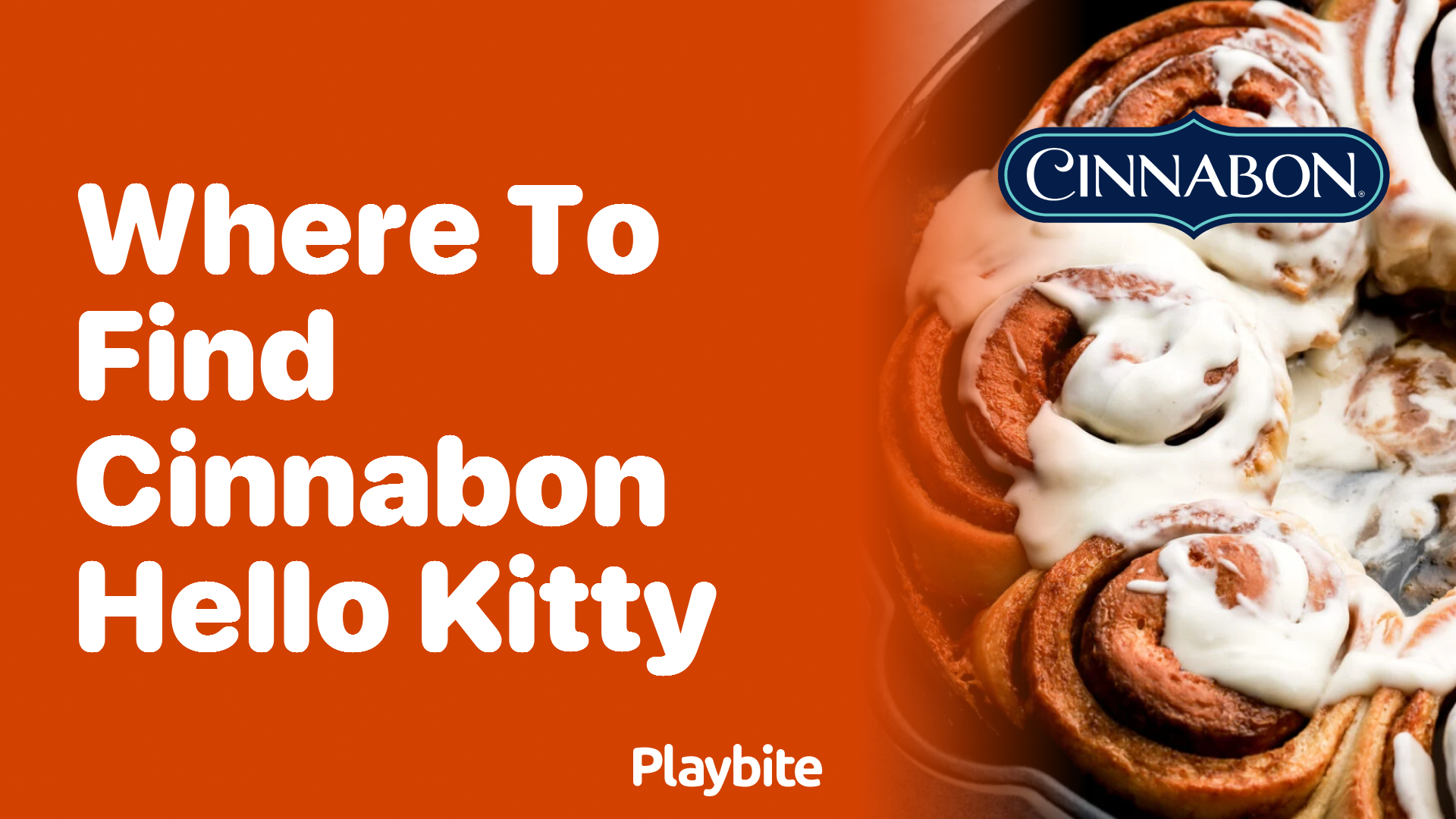 Where to Find Cinnabon Hello Kitty Treats