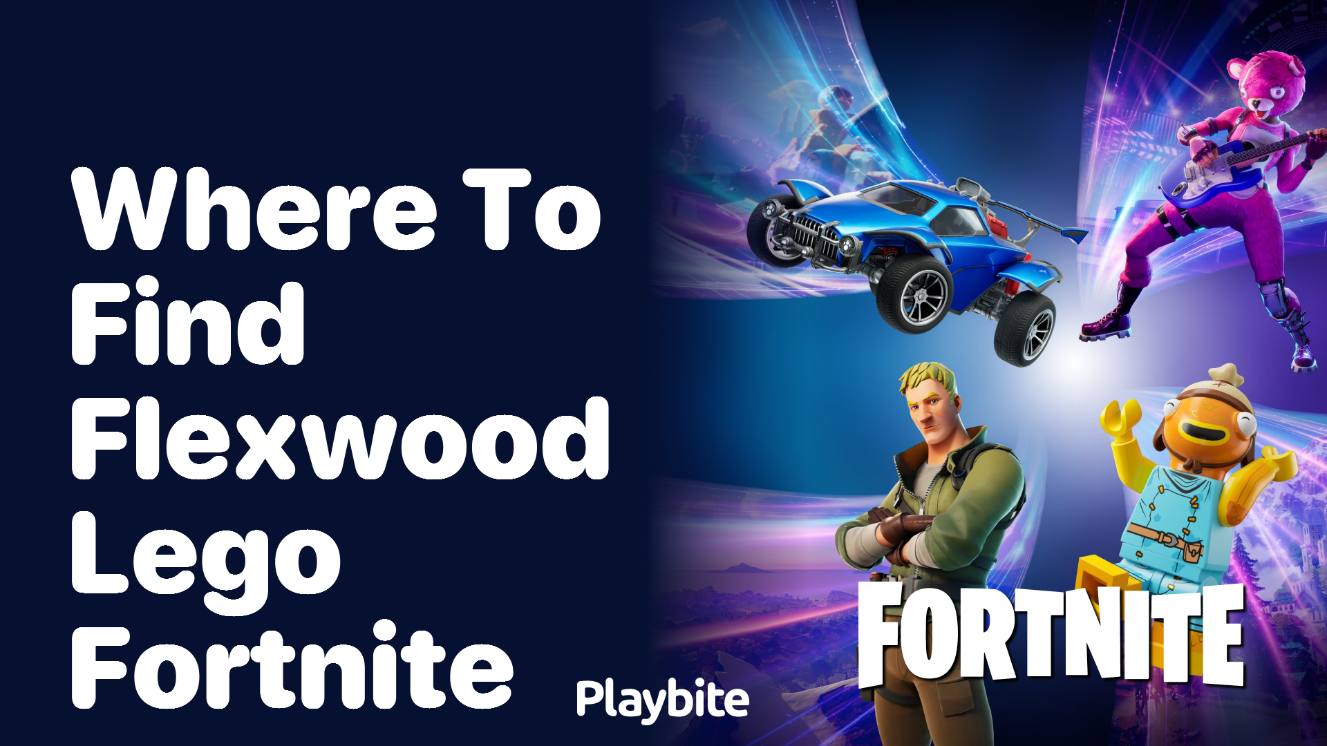 Where to Find Flexwood Lego Fortnite?