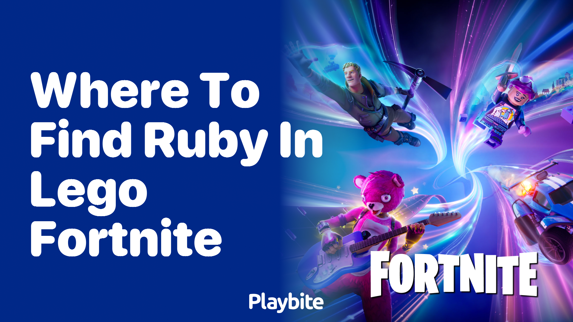 Where to Find Ruby in LEGO Fortnite - Playbite