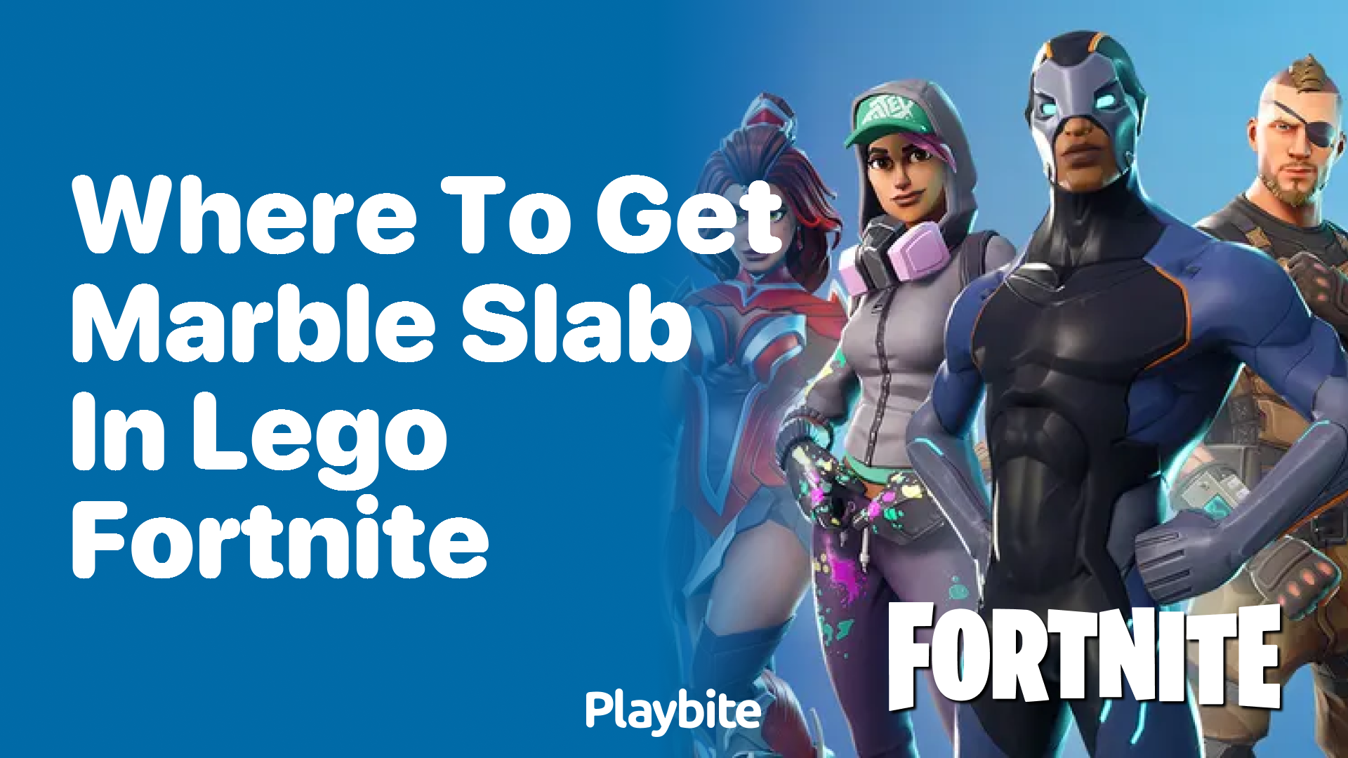 Where to Get Marble Slab in Lego Fortnite?