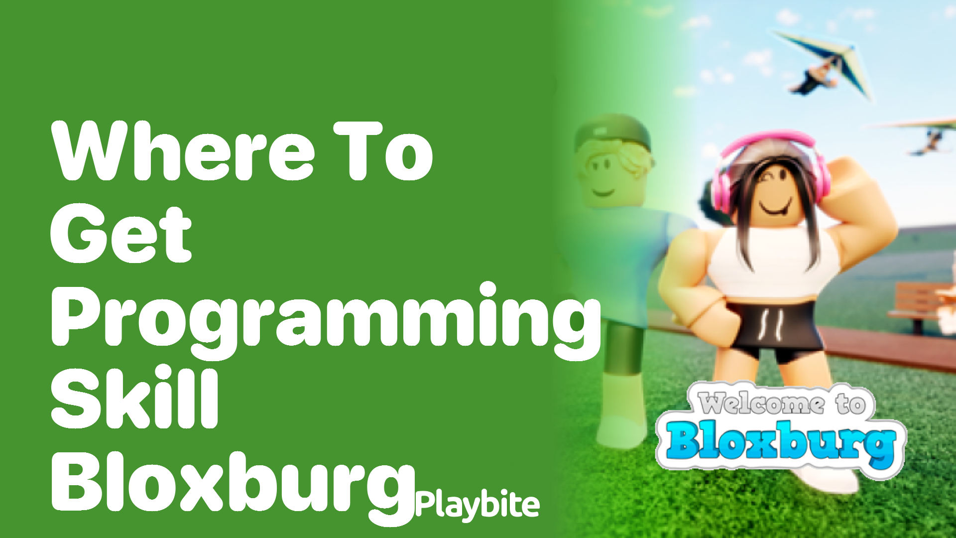 Where to Get Programming Skill in Bloxburg