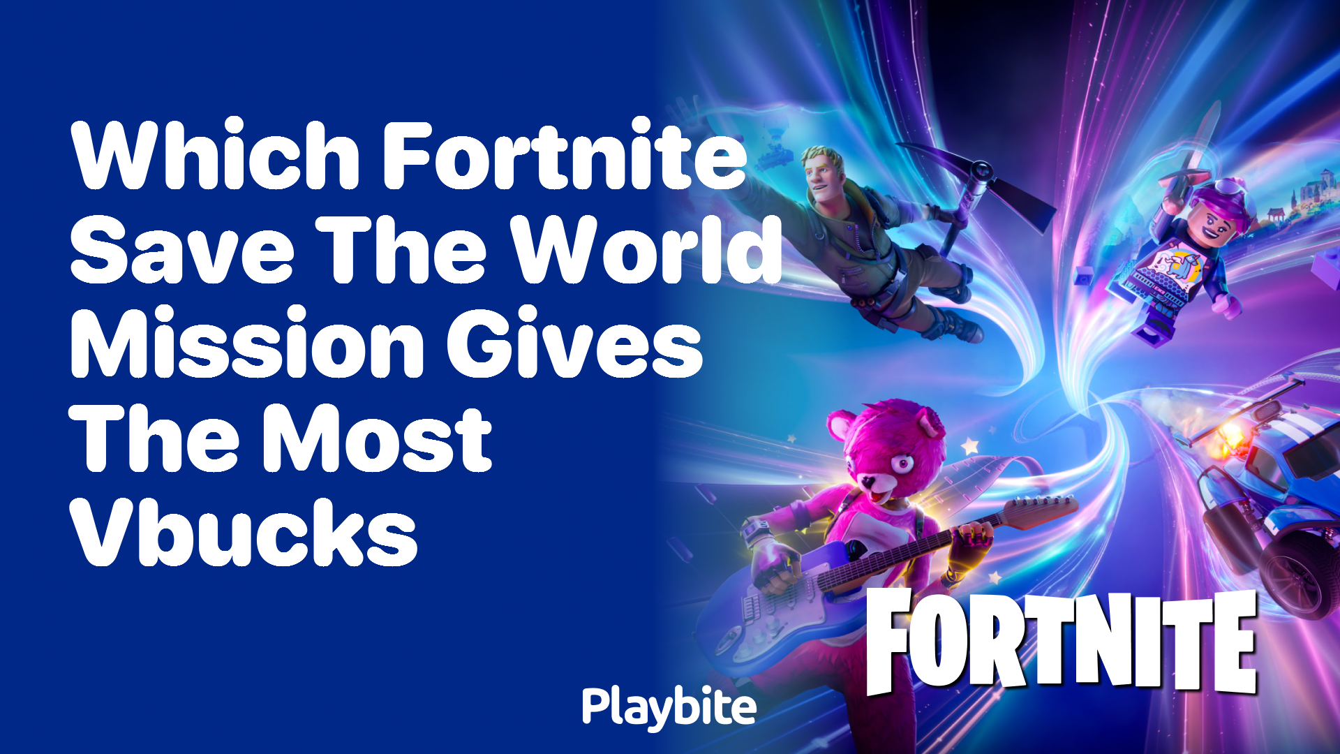 Which Fortnite Save the World Mission Gives the Most V-Bucks?