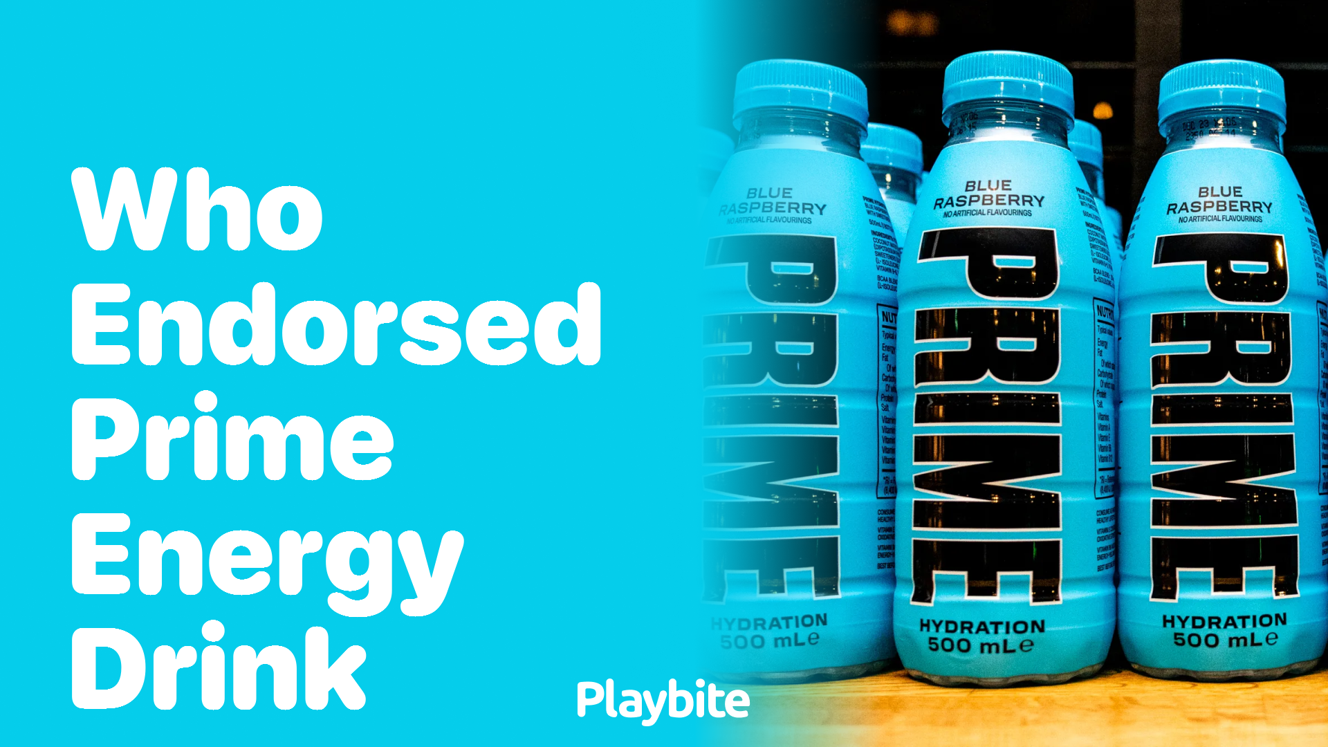 Who Endorsed Prime Energy Drink?