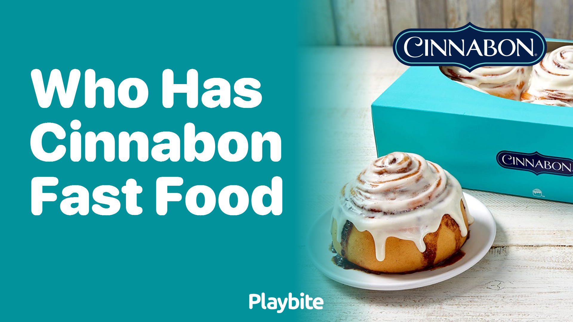 Who Serves Cinnabon Fast Food?