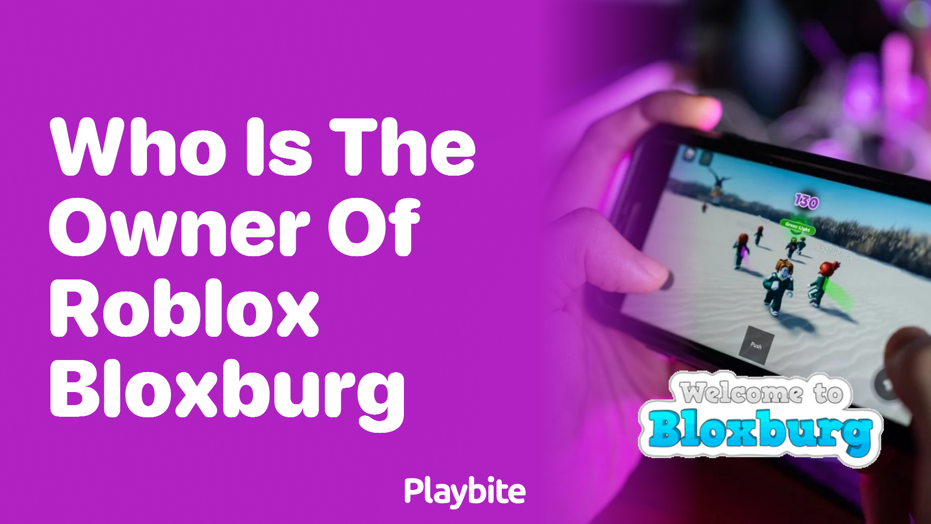 Who is the owner of Roblox Bloxburg?