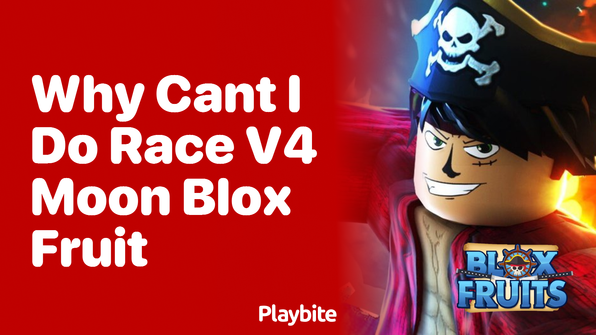 Why Can&#8217;t I Do Race V4 Moon in Blox Fruit?