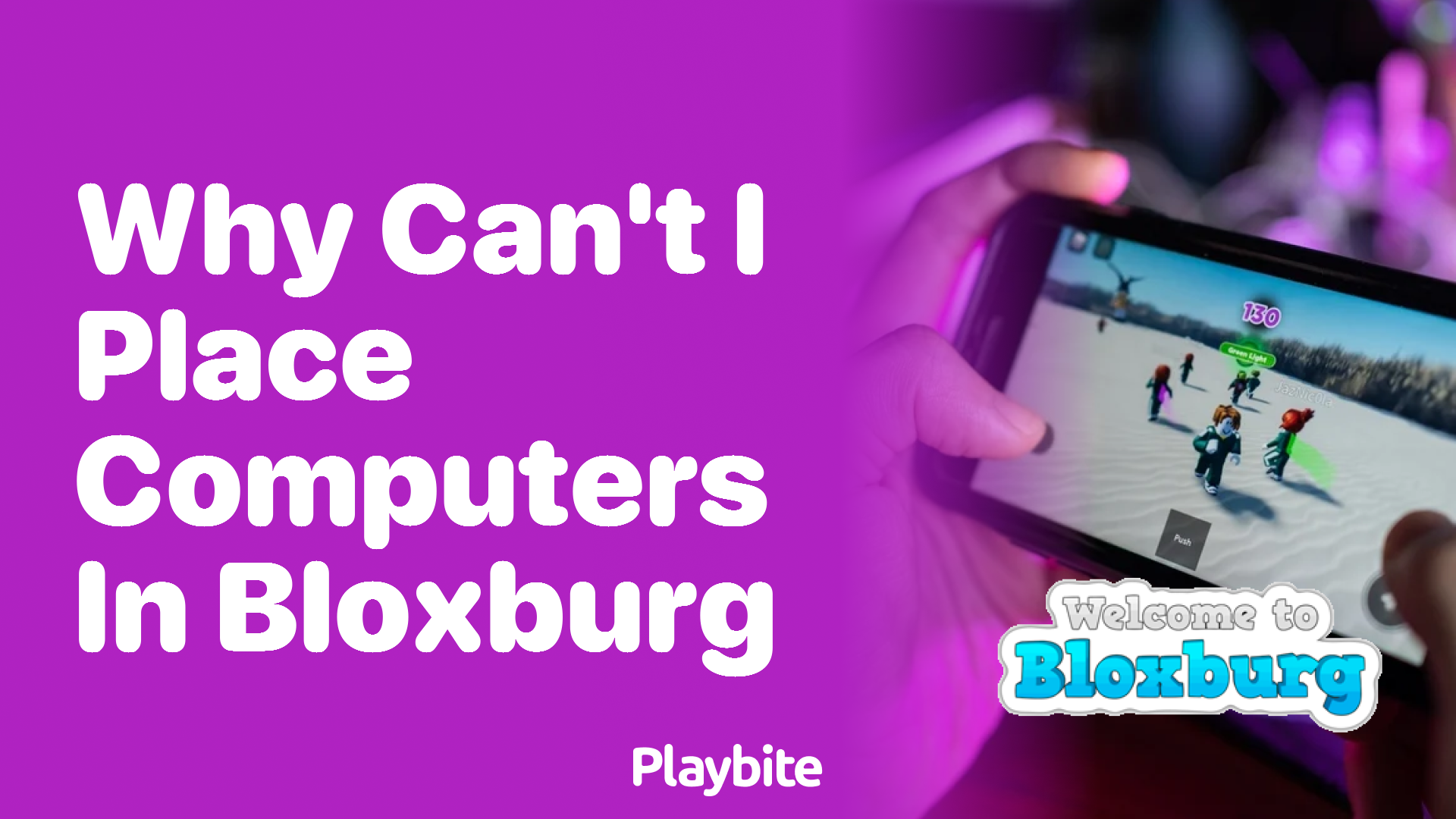 Why Can&#8217;t I Place Computers in Bloxburg?